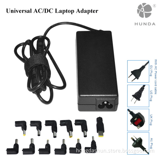 Universal 8-12 pcs DC Power Jack Laptop Ac Adapter Power Charger 90w
